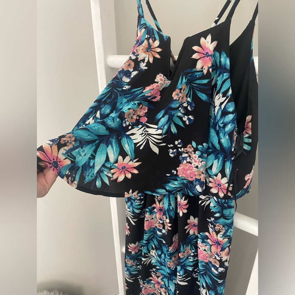 Floral maxi dress